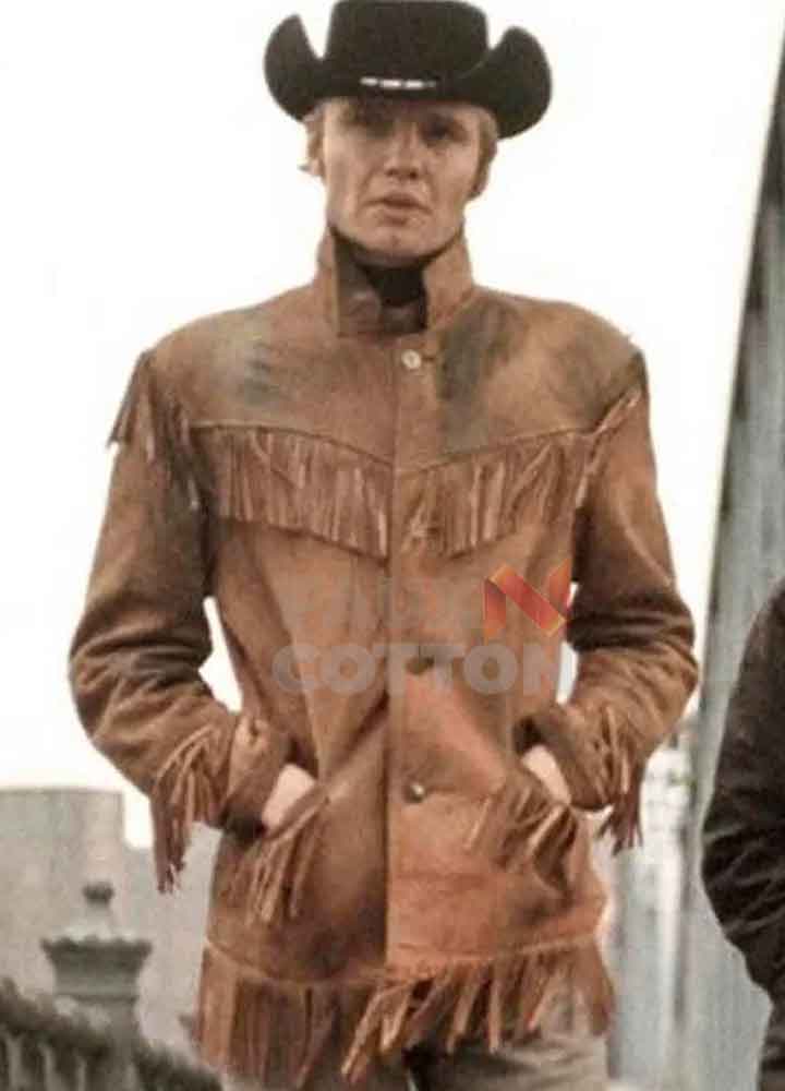 Midnight Cowboy Jon Voight Fringe Jacket